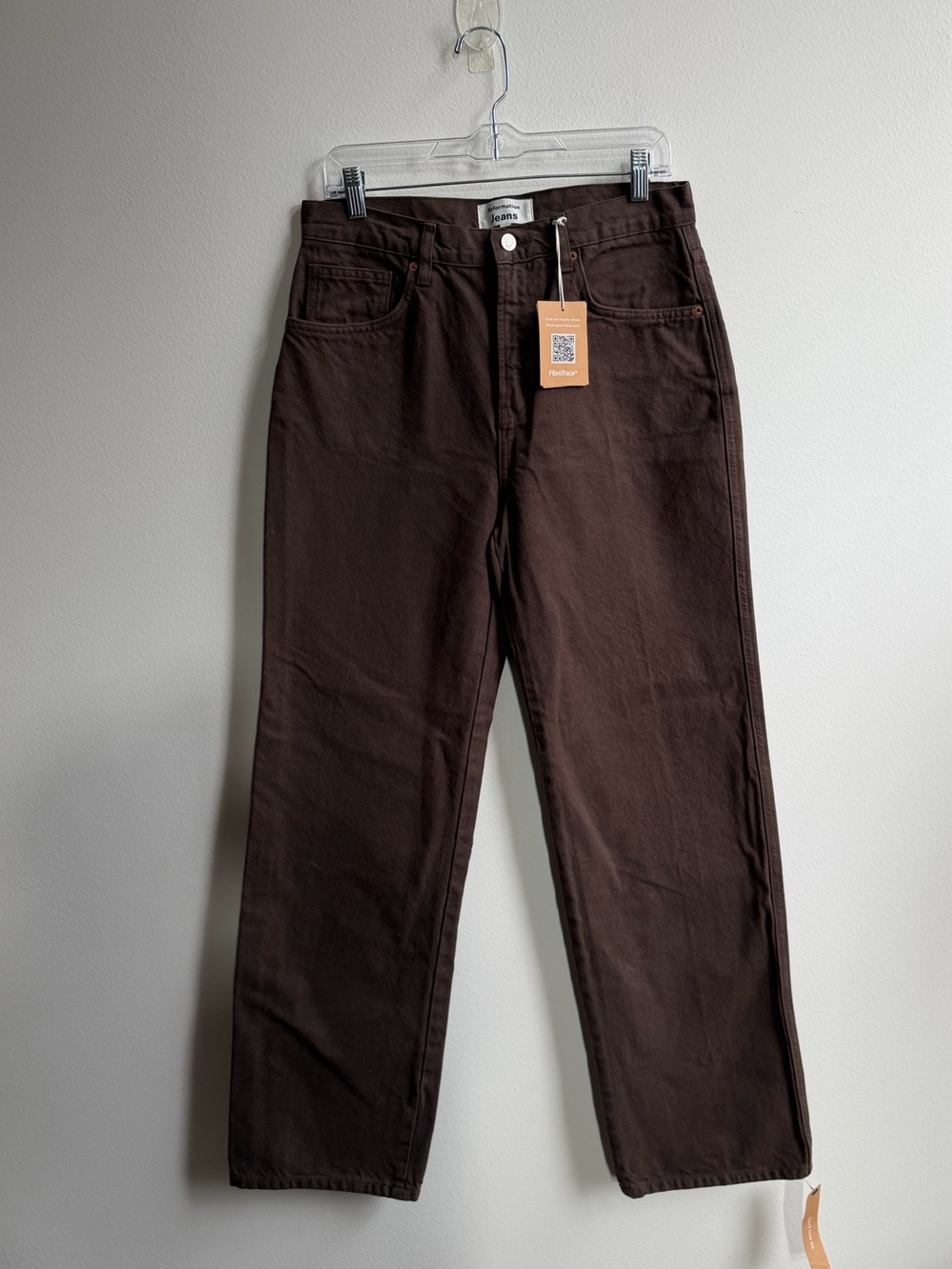 Reformation Val 90s Mid-Rise Straight-Leg Jeans - Picture 4 of 8